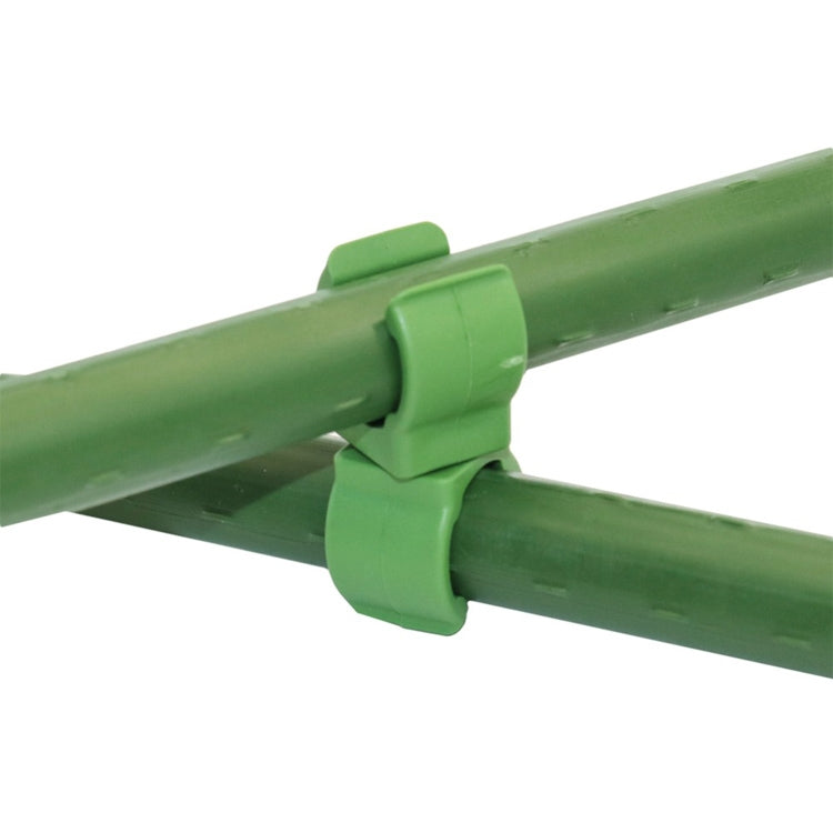 50 PCS Rotary Buckle Gardening Plastic Bracket Support Universal Tube Clamp Plastic Buckle, Size:16 mm Diameter Pillar(Green) - free shipping - PMC TechLife - Order now!