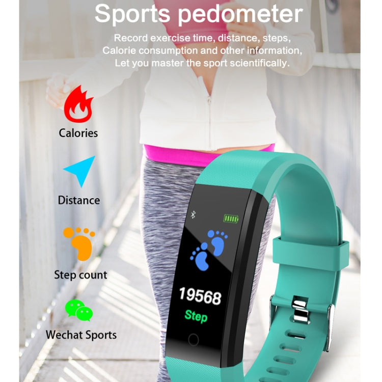 ID115 Plus Smart Bracelet Fitness Heart Rate Monitor Blood Pressure Pedometer Health Running Sports SmartWatch for IOS Android(purple) - free shipping - PMC TechLife - Order now!
