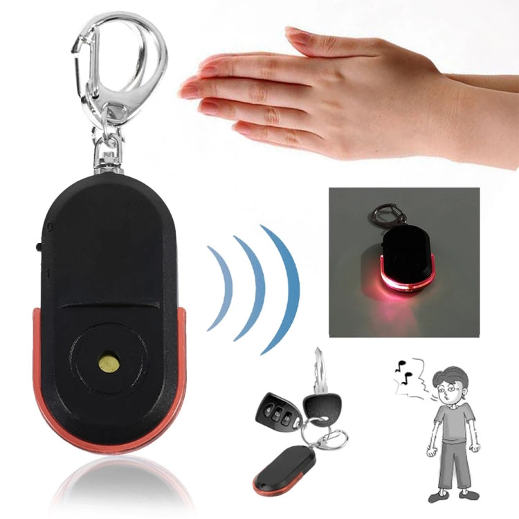 5 PCS Portable Anti-Lost Alarm Key Finder Wireless Whistle Sound LED Light Locator Finder(Red) - Anti-lost Alarm by PMC TechLife | Online Shopping South Africa | PMC TechLife