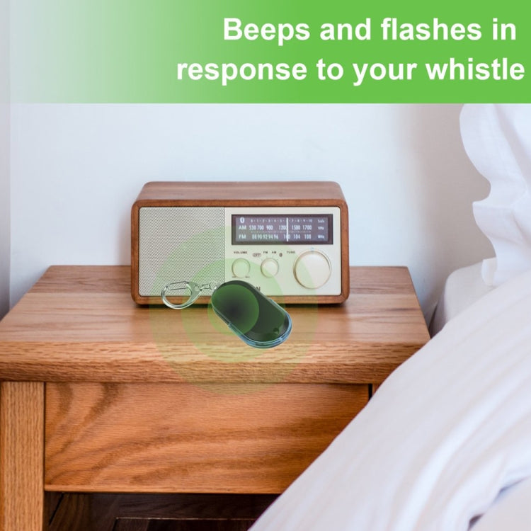 5 PCS Portable Anti-Lost Alarm Key Finder Wireless Whistle Sound LED Light Locator Finder(Red) - Anti-lost Alarm by PMC TechLife | Online Shopping South Africa | PMC TechLife