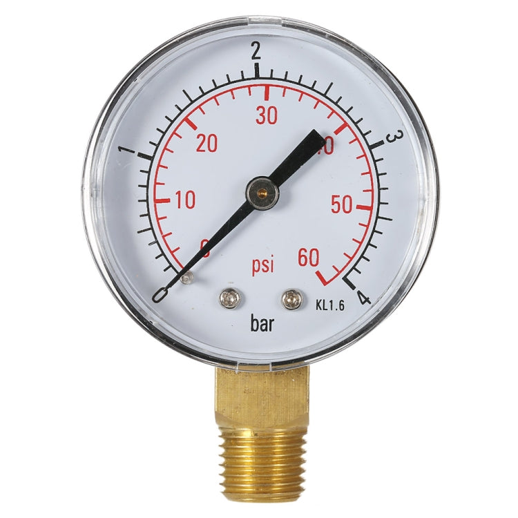 Stainless Steel Shockproof Pool Filter Hydraulic Pressure Gauge - Measuring Tools by PMC TechLife | Online Shopping South Africa | PMC TechLife