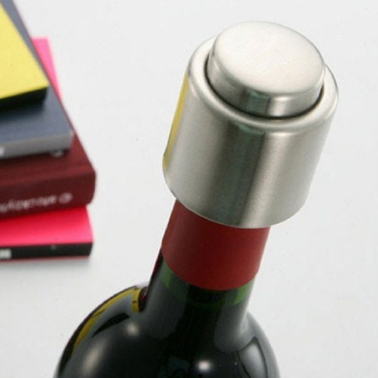 Push Stainless Steel Red Wine Stopper Champagne Stopper, Style:Red Wine Stopper - Bottle Stopper by PMC TechLife | Online Shopping South Africa | PMC TechLife