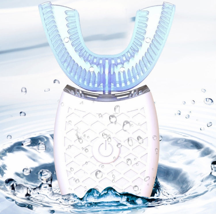 Lazy U-shaped Mouth Whitening Tooth Electric Toothbrush(White) - free shipping - PMC TechLife - Order now!