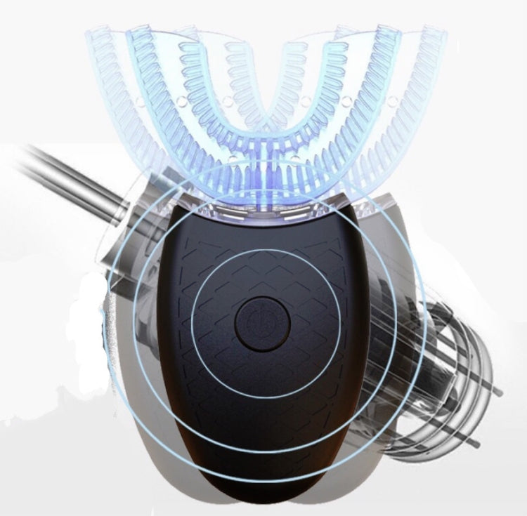 Lazy U-shaped Mouth Whitening Tooth Electric Toothbrush(White) - free shipping - PMC TechLife - Order now!