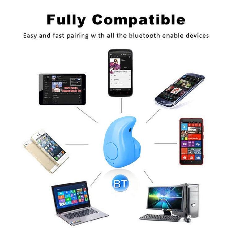 S530 Mini In-ear Sport Handsfree Wireless Bluetooth Earphone, with Microphone(white) - Bluetooth Earphone by PMC TechLife | Online Shopping South Africa | PMC TechLife