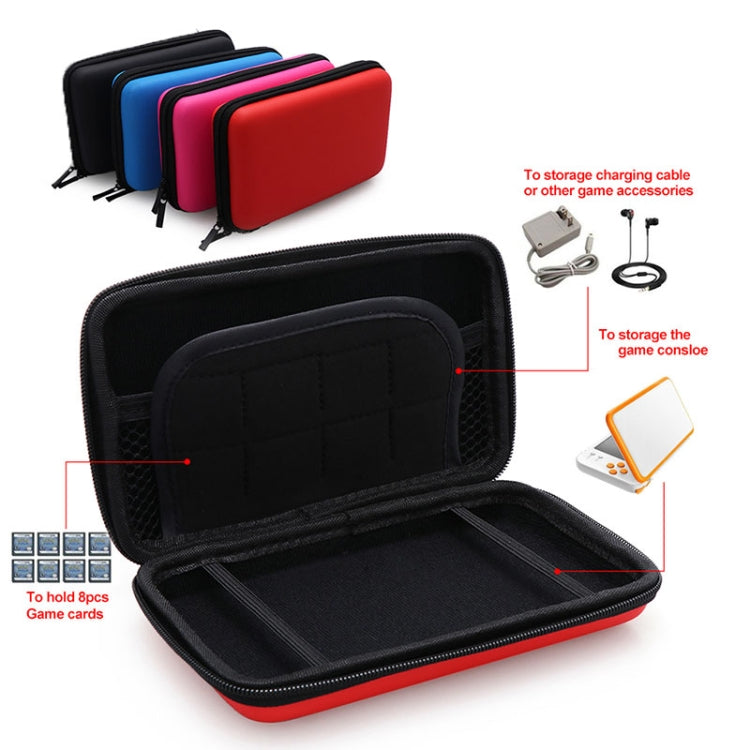 For Nintendo 2DS XL Hard EVA Protective Storage Case Cover Holder(Black) - Bags by PMC TechLife | Online Shopping South Africa | PMC TechLife | Buy Now Pay Later Mobicred
