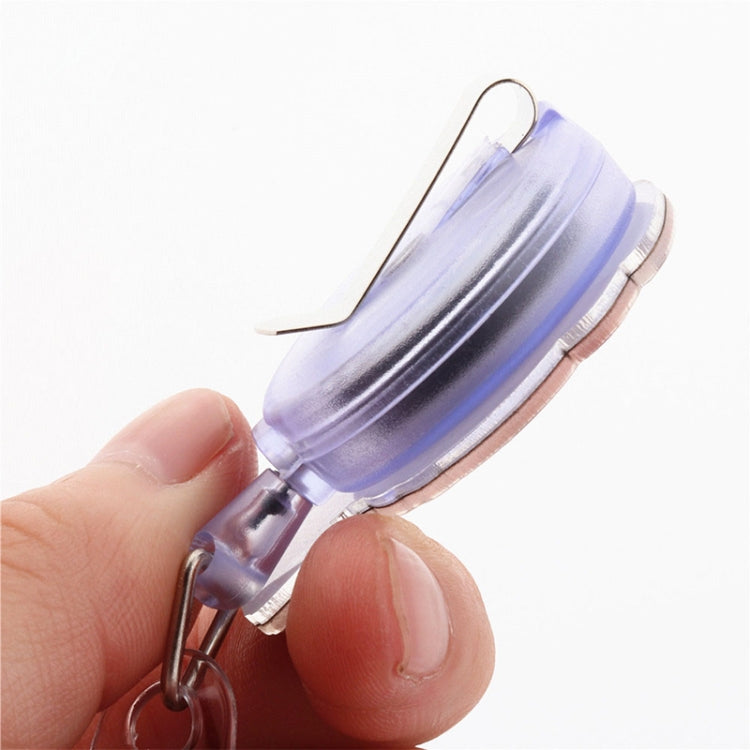 Doctor Head Pattern Cute Retractable Badge Reel Student Nurse ID Name Card Badge - Name Card Holder by PMC TechLife | Online Shopping South Africa | PMC TechLife