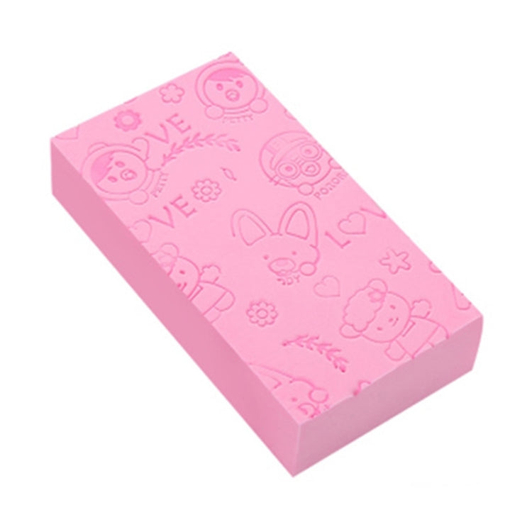 Baby Shower Spa Bath Square Sponge Body Cleaning Scrub(Pink) - free shipping - PMC TechLife - Order now!