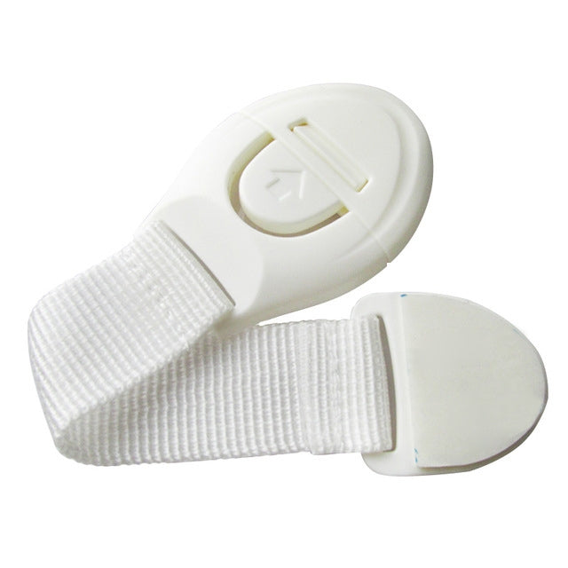 10 PCS/Lot Child Lock Protection Of Children Locking Doors For Children Safety Kids Plastic Lock(White) - Safety Equipment by PMC TechLife | Online Shopping South Africa | PMC TechLife