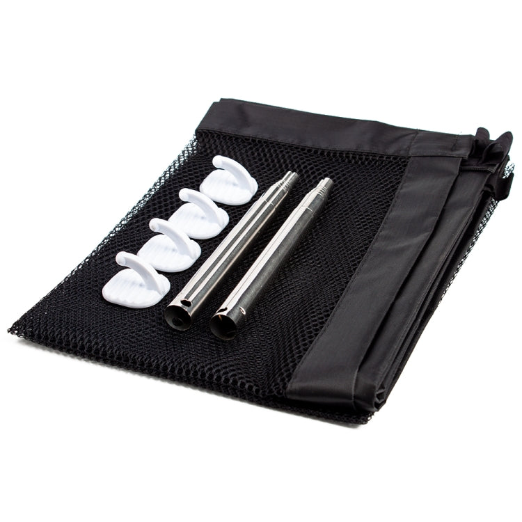 Dog Pet Fences Portable Folding Safe Protection Safety Door Magic Gate For Dogs Cat Pet, Size:110cm x72cm(Black) - Pet Screen Doors by PMC TechLife | Online Shopping South Africa | PMC TechLife | Buy Now Pay Later Mobicred