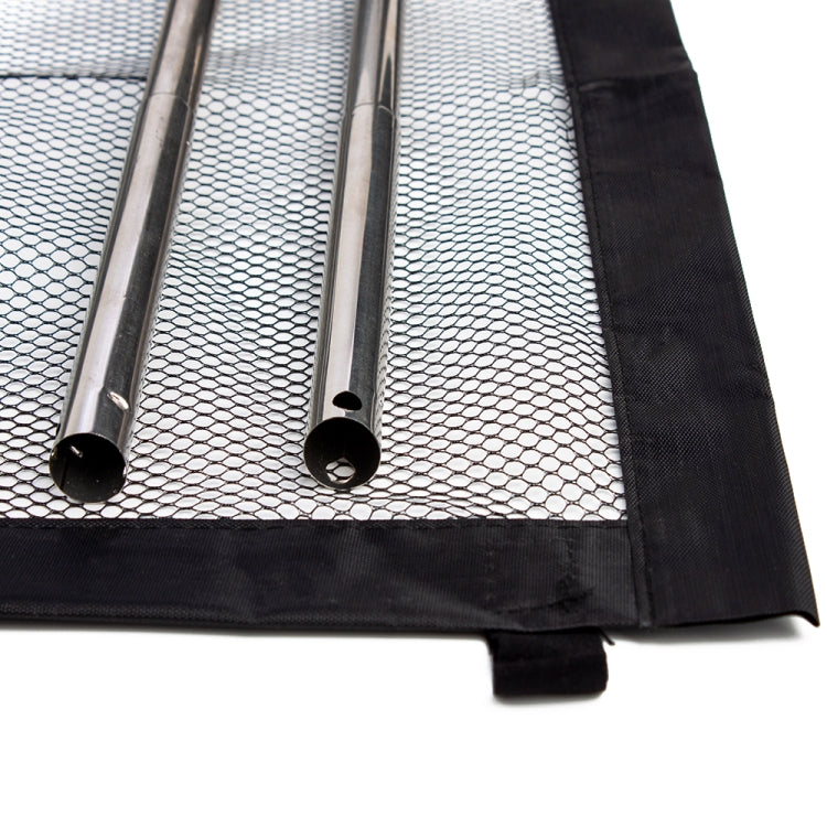 Dog Pet Fences Portable Folding Safe Protection Safety Door Magic Gate For Dogs Cat Pet, Size:110cm x72cm(Black) - Pet Screen Doors by PMC TechLife | Online Shopping South Africa | PMC TechLife | Buy Now Pay Later Mobicred