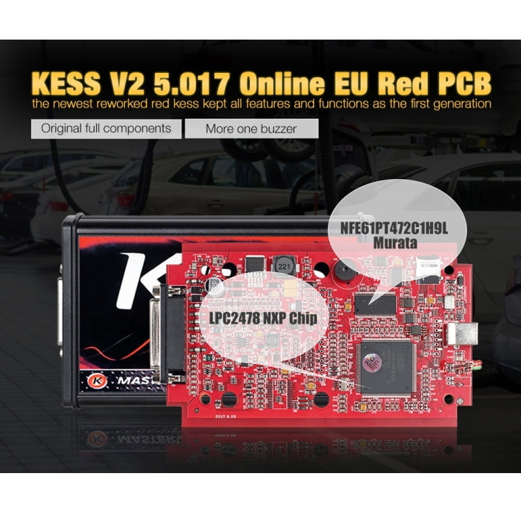 V2 V5.017 EU ECM Titanium Winols KESS 4 LED Online Master Version ECU OBD 2 Car / Truck Programmer Tool - Code Readers & Scan Tools by PMC TechLife | Online Shopping South Africa | PMC TechLife