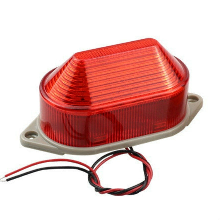AC220V Led Mini Strobe Signal Warning Light Silent Warning Light(Red) - Warning Lights by PMC TechLife | Online Shopping South Africa | PMC TechLife