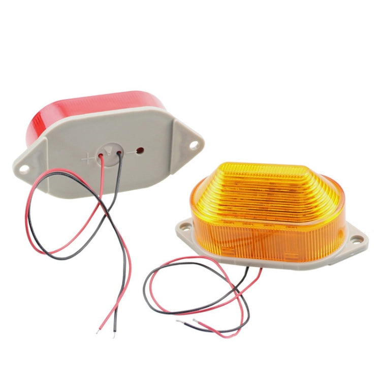 AC220V Led Mini Strobe Signal Warning Light Silent Warning Light(Red) - Warning Lights by PMC TechLife | Online Shopping South Africa | PMC TechLife