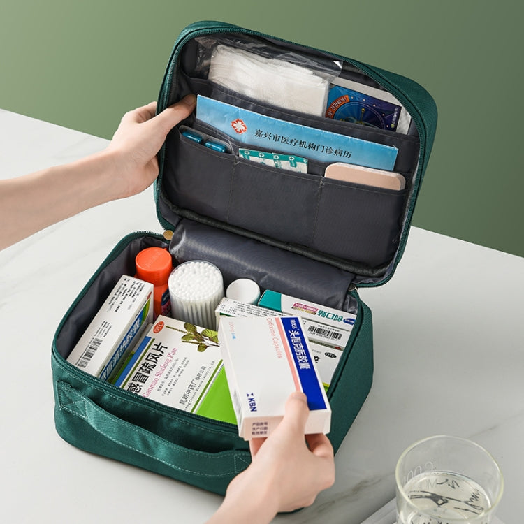 Thickened Large-Capacity Multifunctional Medicine Box Family Portable Storage Bag(Green) - free shipping - PMC TechLife - Order now!