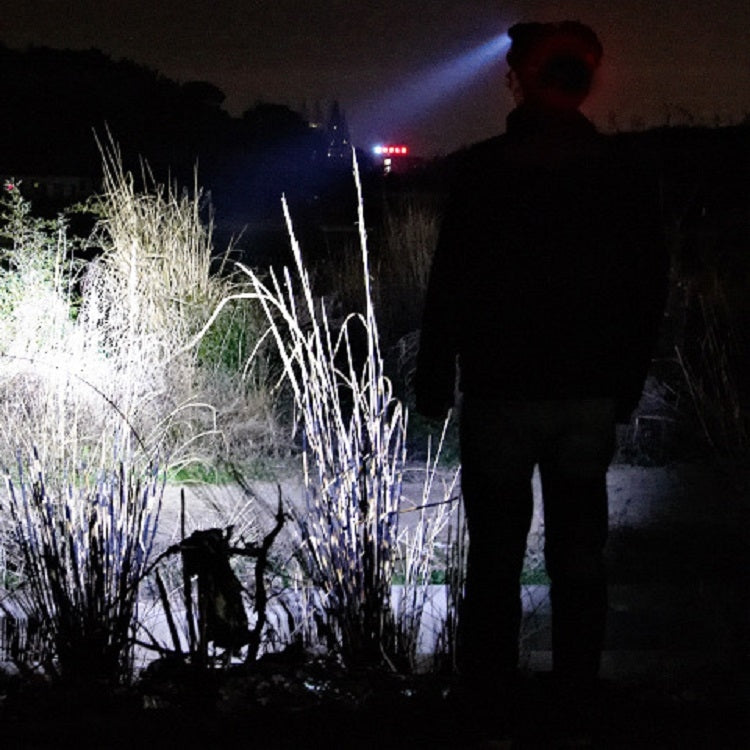 Usb Rechargeable Waterproof Sensor Headlight Outdoor Fishing Light(Black) - free shipping - PMC TechLife - Order now!