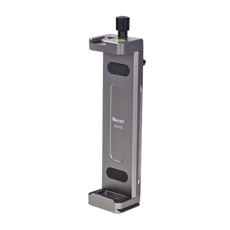 Xiletu Xj15 Live Broadcast Desktop Full Metal Tripod Mount Tablet Pc Phone Clamp With 1/4 Inch Screw Holes & Cold Shoe Base(Silver Grey) - free shipping - PMC TechLife - Order now!