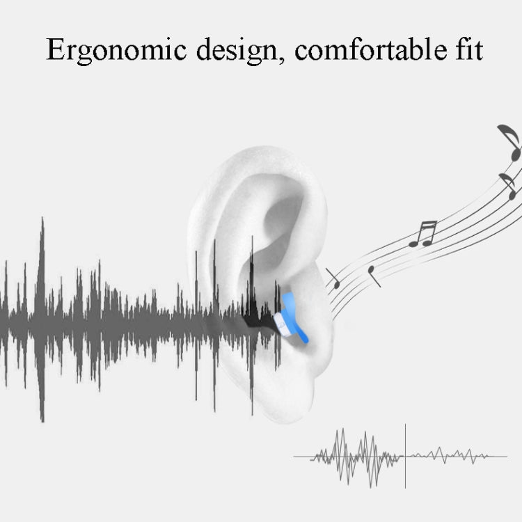 Anti-Noise Sleep Earplugs Silicone Soundproof Earplugs Industrial Noise Cancelling Silent Earplugs(Black) - Earmuff & Pad by PMC TechLife | Online Shopping South Africa | PMC TechLife