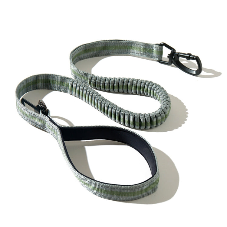 Dog Outdoor Anti-Scourge Traction Rope Nylon Reflective Elastic Stretch Dog Walking Rope( Green) - free shipping - PMC TechLife - Order now!