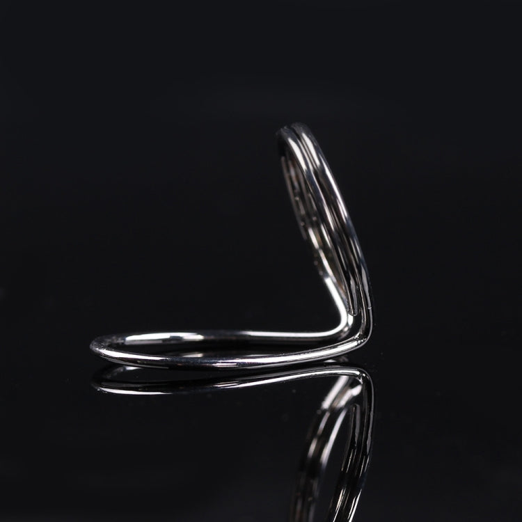 Metal Spring Ring Pick for Guitar(Silver) - String Instrument Accessories by PMC TechLife | Online Shopping South Africa | PMC TechLife | Buy Now Pay Later Mobicred