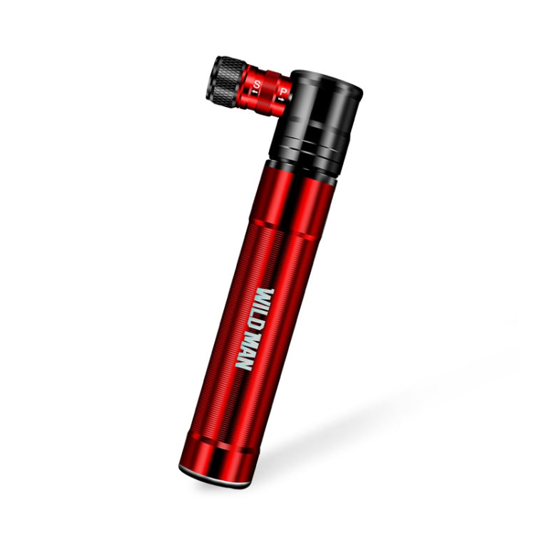 WILD MAN Mountain Road Bike Portable Bicycle Pump Us And French Mouth Universal Pump Mini Basketball Football Pump(Red) - Bicycle Locks & Bicycle Pumps by WILD MAN | Online Shopping South Africa | PMC TechLife | Buy Now Pay Later Mobicred