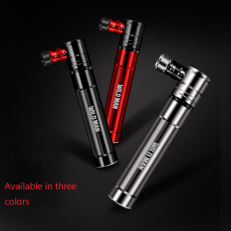 WILD MAN Mountain Road Bike Portable Bicycle Pump Us And French Mouth Universal Pump Mini Basketball Football Pump(Red) - Bicycle Locks & Bicycle Pumps by WILD MAN | Online Shopping South Africa | PMC TechLife | Buy Now Pay Later Mobicred