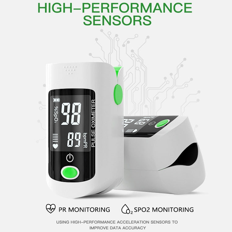X1805 Oxygen Saturation Detector Medical Monitoring Heart Rate Finger Clip Oximeter (Black) - free shipping - PMC TechLife - Order now!