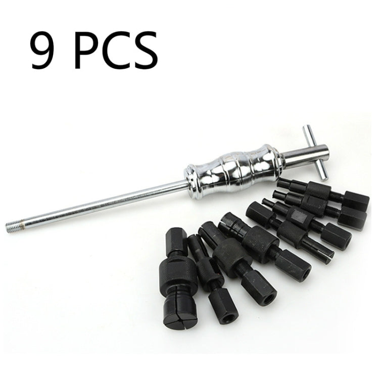 9 In 1 Inner Bearing Pull Code Puller Inner Hole Peilin Sliding Hammer Group Puller Inner Bearing Remove Tool - Hand Tool Sets by PMC TechLife | Online Shopping South Africa | PMC TechLife