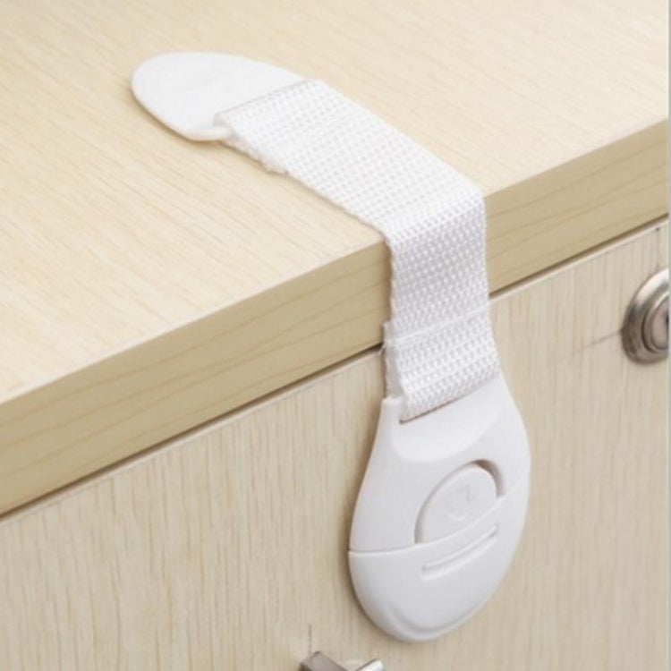 10 PCS Cabinet Door Lock Kids Drawer Locker Security Invisible Locks for Home Storage Child Lock Baby Safety Cabinet Lock - Safety Equipment by PMC TechLife | Online Shopping South Africa | PMC TechLife