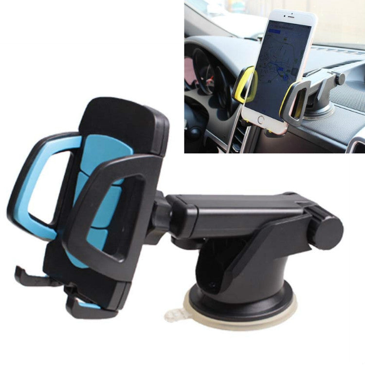 Car Phone Holder Car Air Outlet Mobile Phone Holder Suction Cup Navigation Instrument Panel General, Style:2 in 1(Blue) - Car Holders by PMC TechLife | Online Shopping South Africa | PMC TechLife