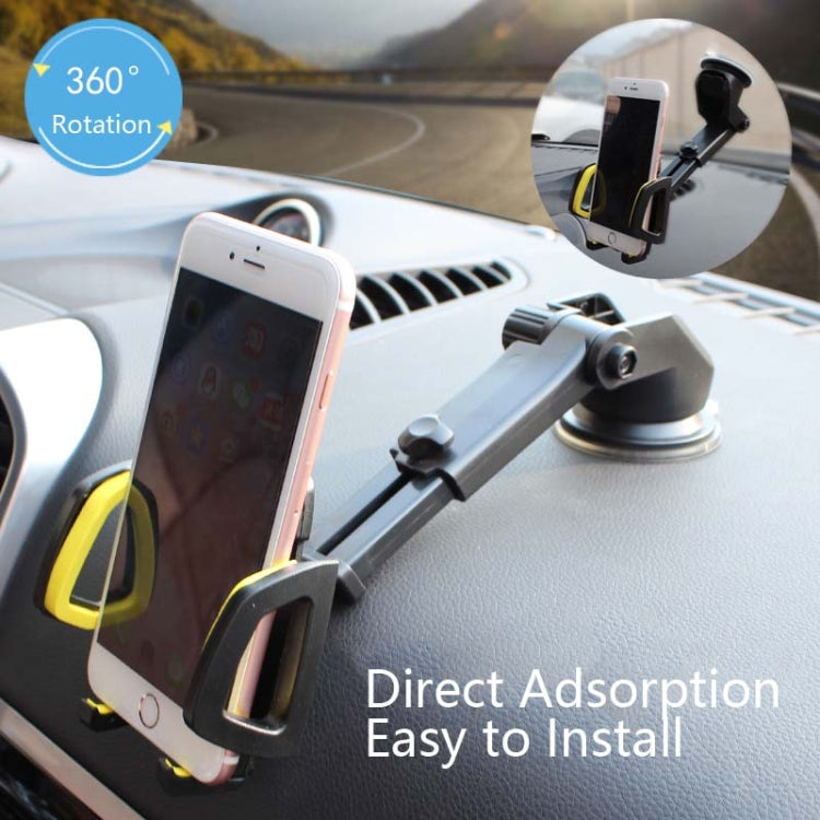 Car Phone Holder Car Air Outlet Mobile Phone Holder Suction Cup Navigation Instrument Panel General, Style:2 in 1(Blue) - Car Holders by PMC TechLife | Online Shopping South Africa | PMC TechLife