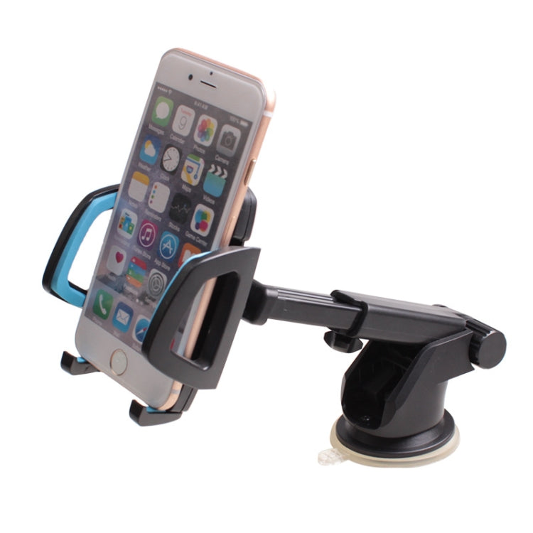 Car Phone Holder Car Air Outlet Mobile Phone Holder Suction Cup Navigation Instrument Panel General, Style:2 in 1(Blue) - Car Holders by PMC TechLife | Online Shopping South Africa | PMC TechLife