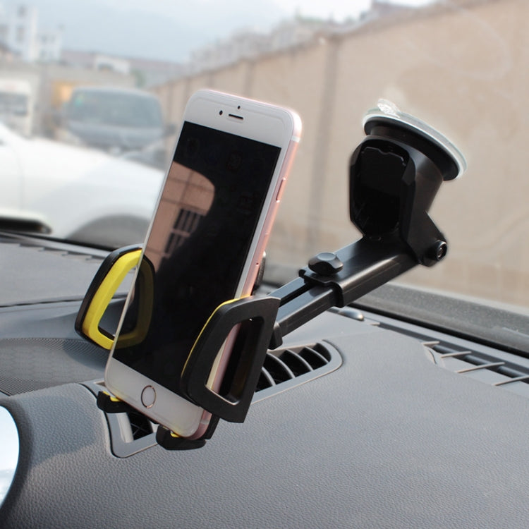 Car Phone Holder Car Air Outlet Mobile Phone Holder Suction Cup Navigation Instrument Panel General, Style:3 in 1(Gray) - Car Holders by PMC TechLife | Online Shopping South Africa | PMC TechLife