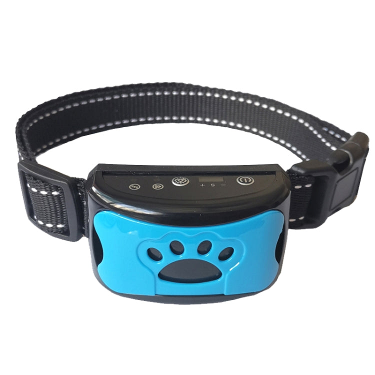 Rechargeable Waterproof Intelligent Identification Automatic Lock Bark Stop(Sky Blue) - Training Aids by PMC TechLife | Online Shopping South Africa | PMC TechLife