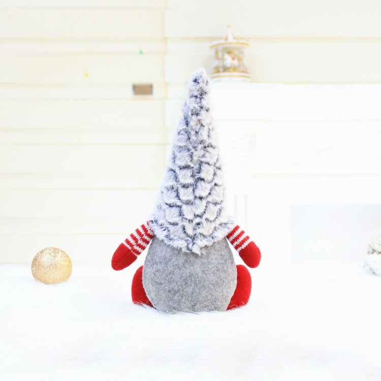 Christmas Decorations Santa Claus Faceless Doll Decoration Gift(Gray) - Christmas Dolls by PMC TechLife | Online Shopping South Africa | PMC TechLife | Buy Now Pay Later Mobicred