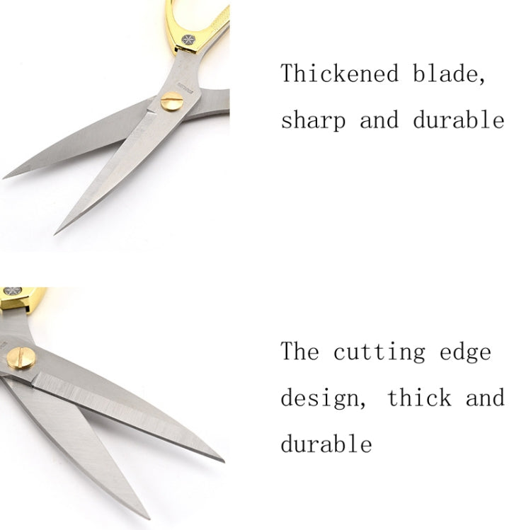K82 Stainless Steel Alloy Scissors Multifunctional Household Powerful Diamond Scissors(Silver) - Burin &Cutting Knife by PMC TechLife | Online Shopping South Africa | PMC TechLife