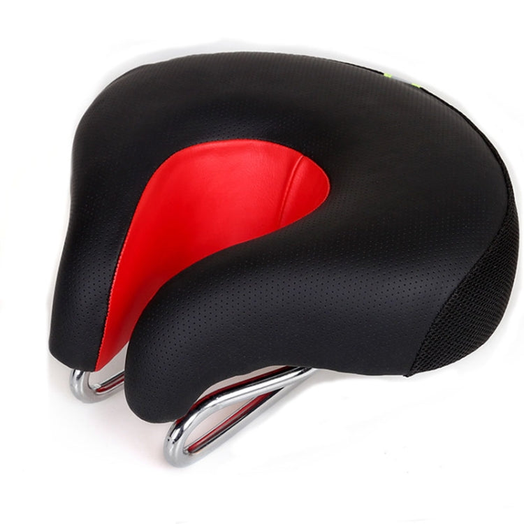 Noseless Bicycle Saddle Mountain Bike Thickened  Soft Cushion(Red) - Bicycle Saddle by PMC TechLife | Online Shopping South Africa | PMC TechLife