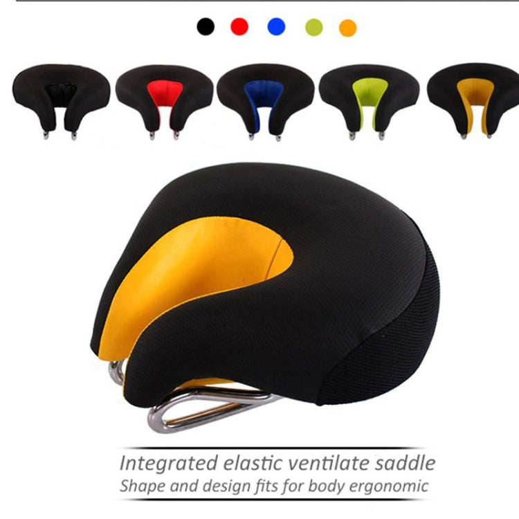Noseless Bicycle Saddle Mountain Bike Thickened  Soft Cushion(Black) - Bicycle Saddle by PMC TechLife | Online Shopping South Africa | PMC TechLife