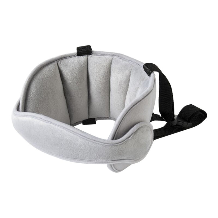 Child Car Seat Head Support Comfortable Safe Sleep Solution Pillows Neck Travel Stroller Soft Cushion(Grey) - Seat Belts & Padding by PMC TechLife | Online Shopping South Africa | PMC TechLife