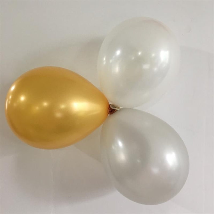 Classic Black Gold Latex Balloon Set Birthday Party Balloon Chain Room Decoration Set - free shipping - PMC TechLife - Order now!