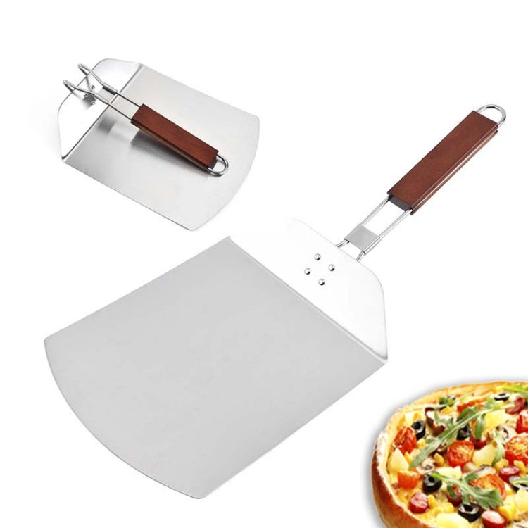 Stainless Steel Folding Pizza Spatula Square Cake Transfer Spatula Baking Tools - Baking Pastry Tools by PMC TechLife | Online Shopping South Africa | PMC TechLife