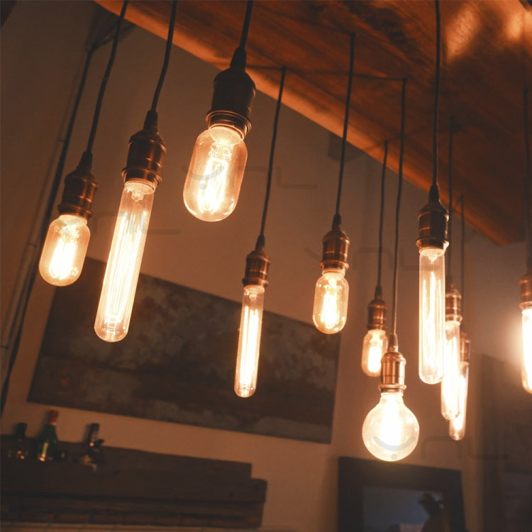 E27 40W Retro Edison Light Bulb Filament Vintage Ampoule Incandescent Bulb, AC 220V(A19 Spirai) - Retro Lights by PMC TechLife | Online Shopping South Africa | PMC TechLife