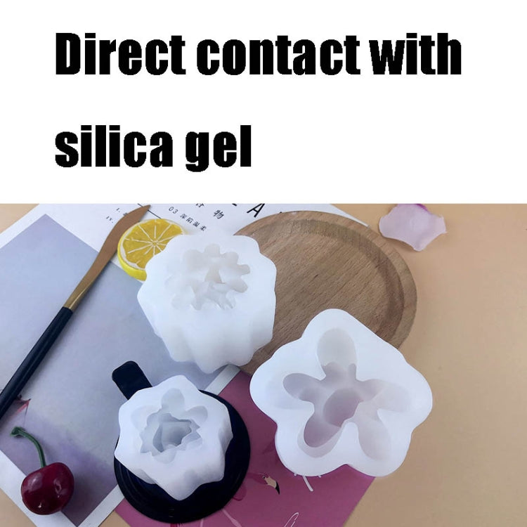 SX-ZW-196 Fleshy Three-Dimensional Candle Silicone Mold DIY Handmade Soap Aromatherapy Epoxy Mold - Candles & Candle Holders by PMC TechLife | Online Shopping South Africa | PMC TechLife