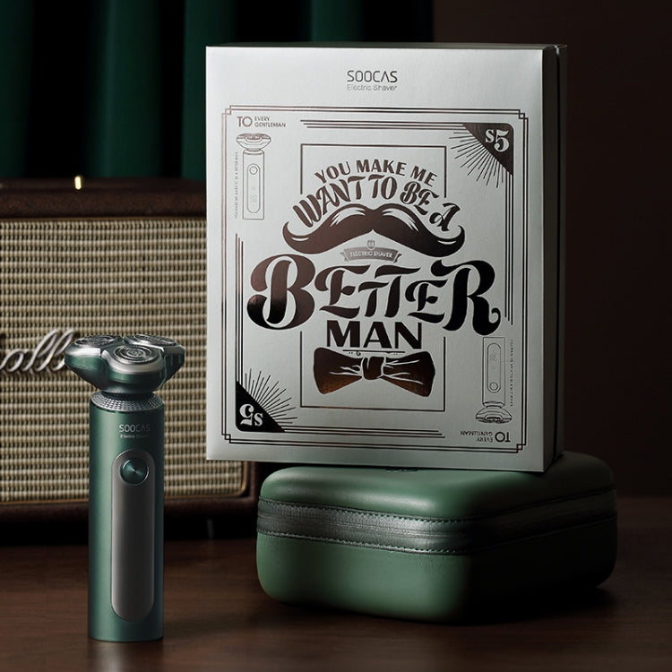 Original Xiaomi SOOCAS S5 Electric Shaver Three-Blade Men Shaver - free shipping - PMC TechLife - Order now!