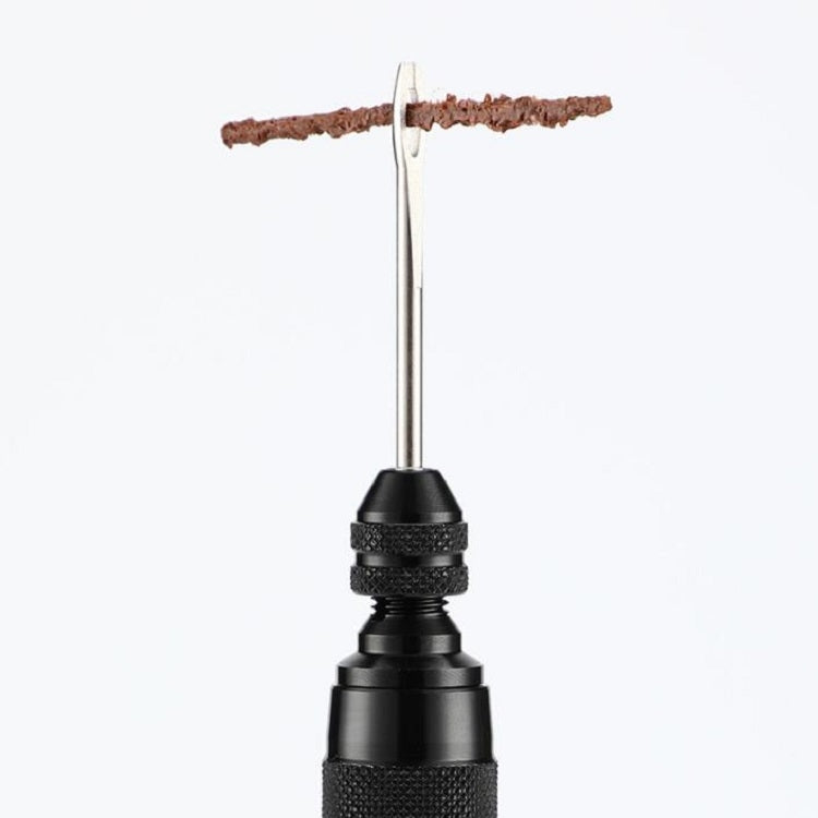 CYCLINGBOX Mountain Bike Vacuum Aluminum Alloy Tire Repair Tool Bicycle Repair Integrated Storage Design Tool(Black) - Maintenance tools by CYCLINGBOX | Online Shopping South Africa | PMC TechLife | Buy Now Pay Later Mobicred