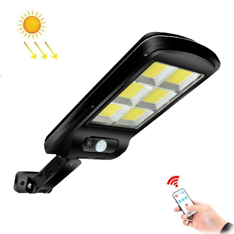 30W Solar Power Human Body Induction + Light Control Street Light Multi-Function Remote Control Outdoor Lighting 6COB with RC - LED Street Light by PMC TechLife | Online Shopping South Africa | PMC TechLife