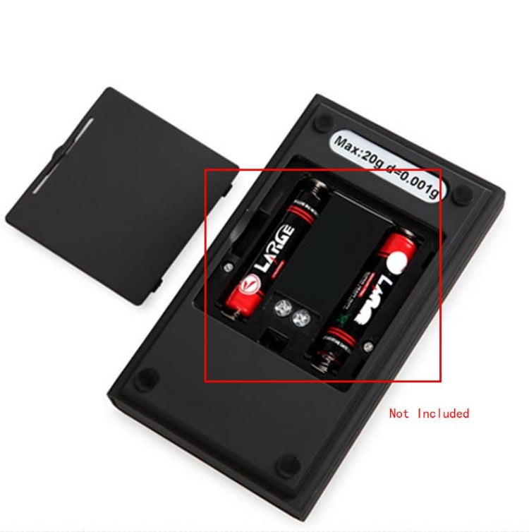 50g/0.001g High-Precision Portable Jewelry Scale  Mini Electronic Scale Precision Carat Electronic Scale - Jewelry Scales by PMC TechLife | Online Shopping South Africa | PMC TechLife | Buy Now Pay Later Mobicred