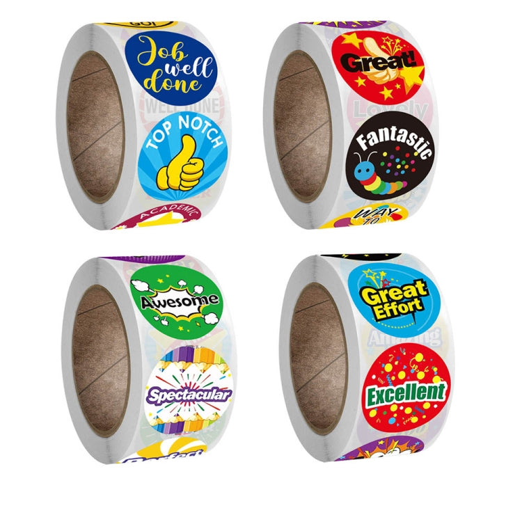 Children Toy Reward Stickers Office Stationery Decoration Label Sealing Sticker, Size: 2.5cm / 1inch(A-114) - Tape & Solid glue by PMC TechLife | Online Shopping South Africa | PMC TechLife