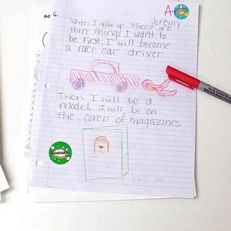 Children Toy Reward Stickers Office Stationery Decoration Label Sealing Sticker, Size: 2.5cm / 1inch(A-114) - Tape & Solid glue by PMC TechLife | Online Shopping South Africa | PMC TechLife