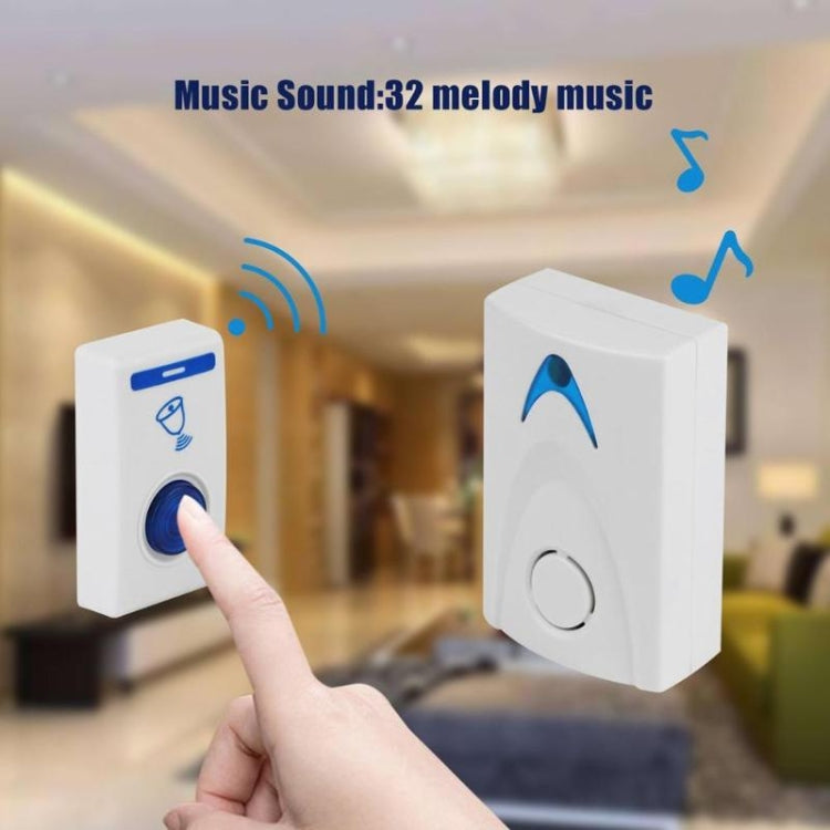 AST-15 Home Wireless Doorbell 1 In 1 Long-Distance Remote Control Electronic Doorbell Old Pager - Wireless Doorbell by PMC TechLife | Online Shopping South Africa | PMC TechLife